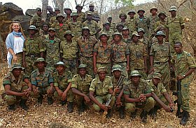 Lynn Clifford and her Thuma Scout Team